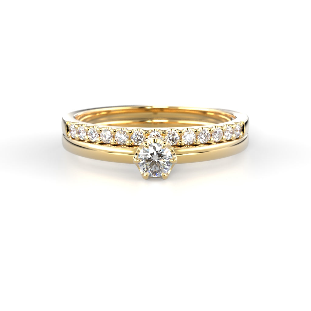 Diamantring Adele 0.30