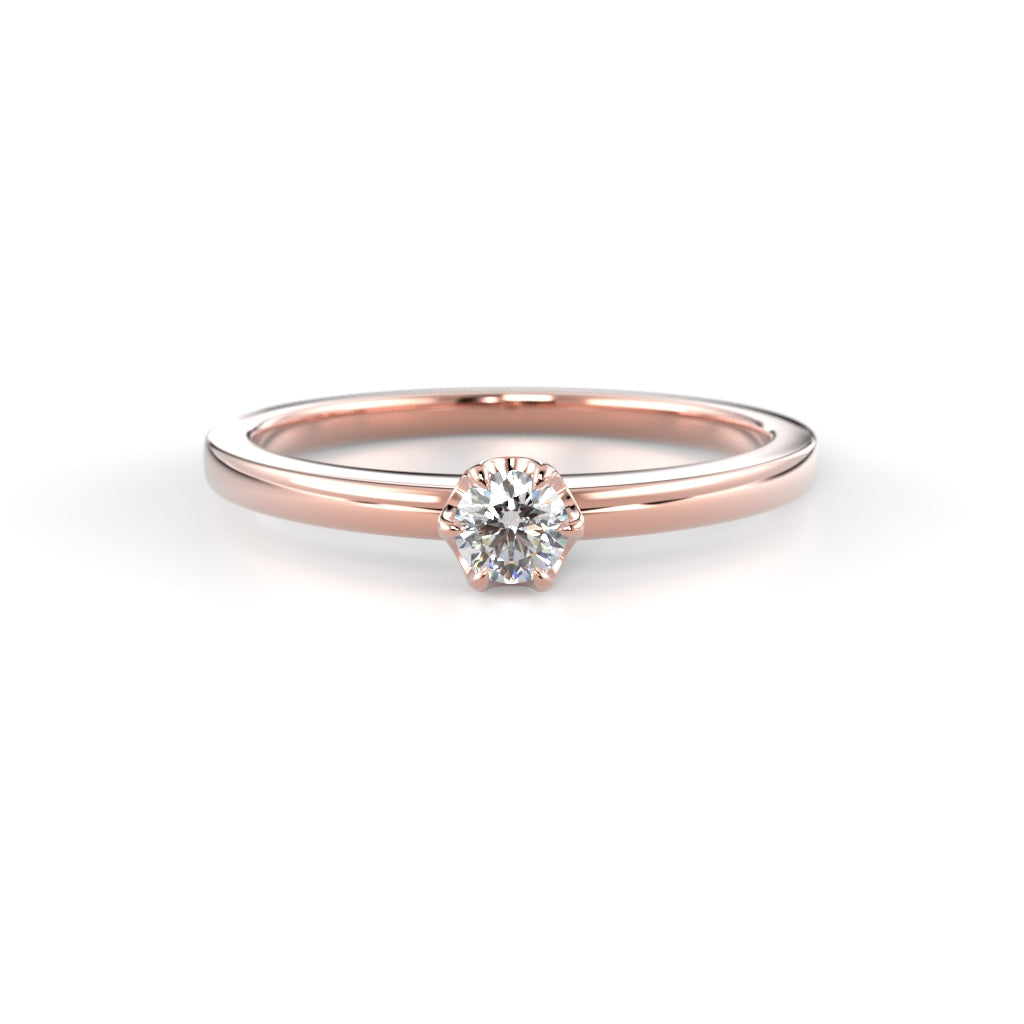 Diamantring Adele 0.30