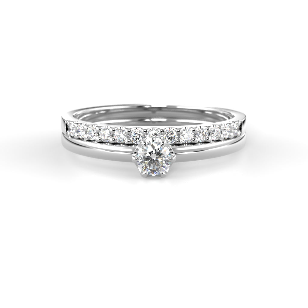 Diamantring Adele 0.30