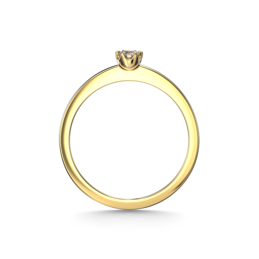 Diamantring Adele 0.30