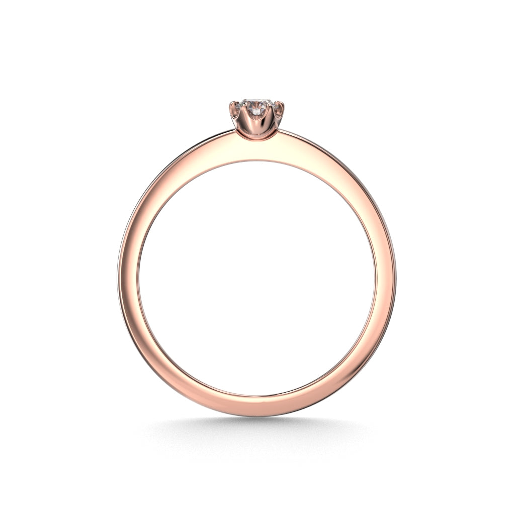 Diamantring Adele 0.30