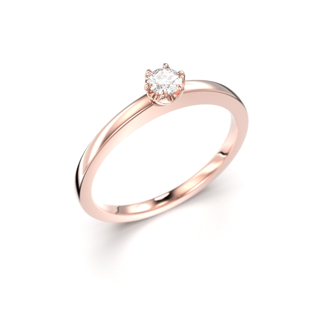 Diamantring Adele 0.30