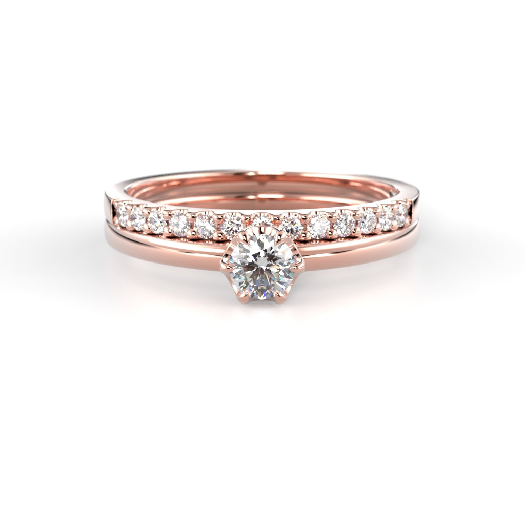 Diamantring Adele 0.30