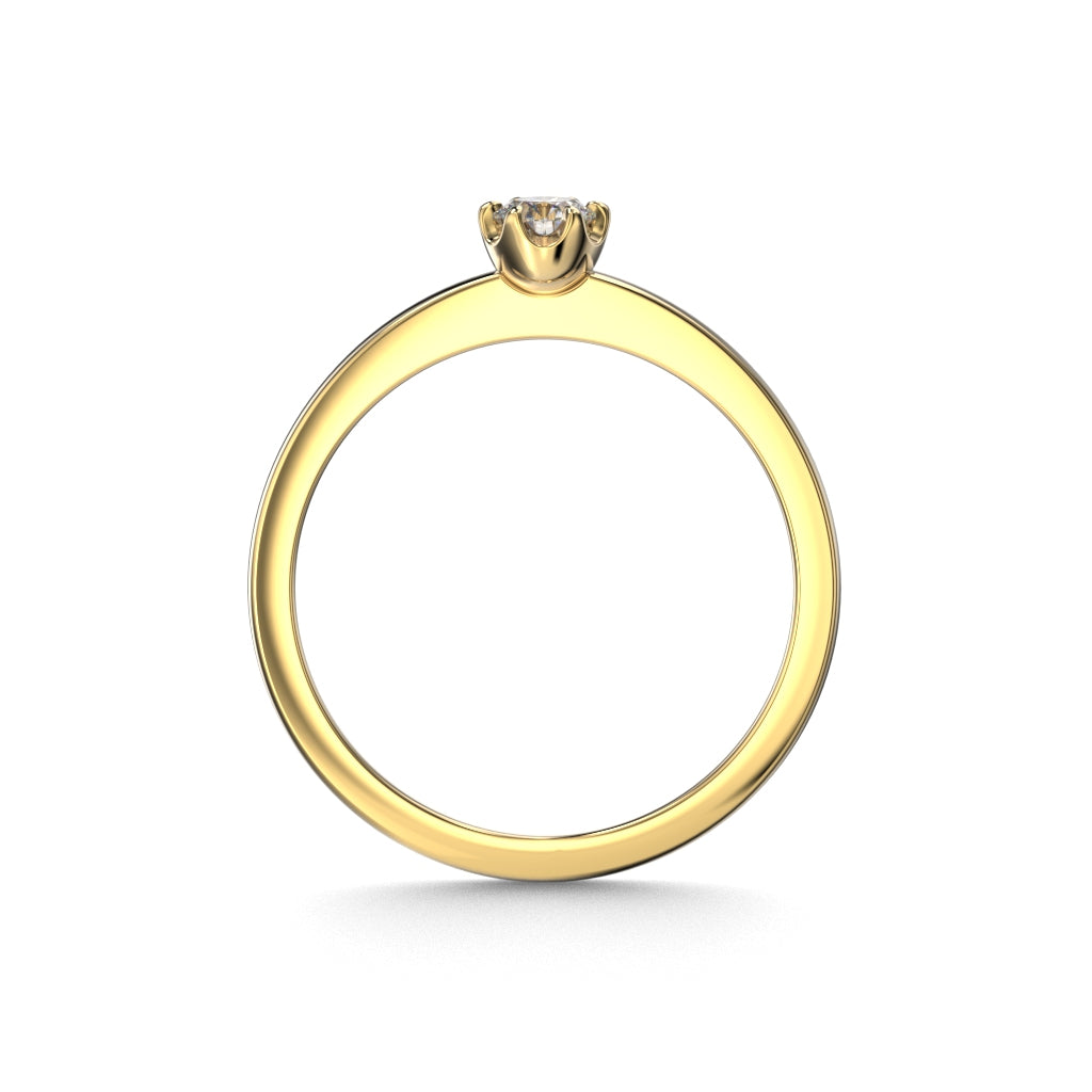 Diamantring Adele 0.30