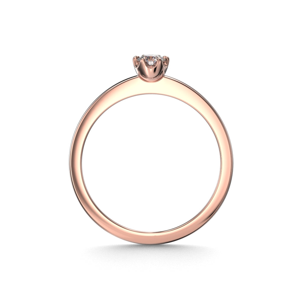 Diamantring Adele 0.30