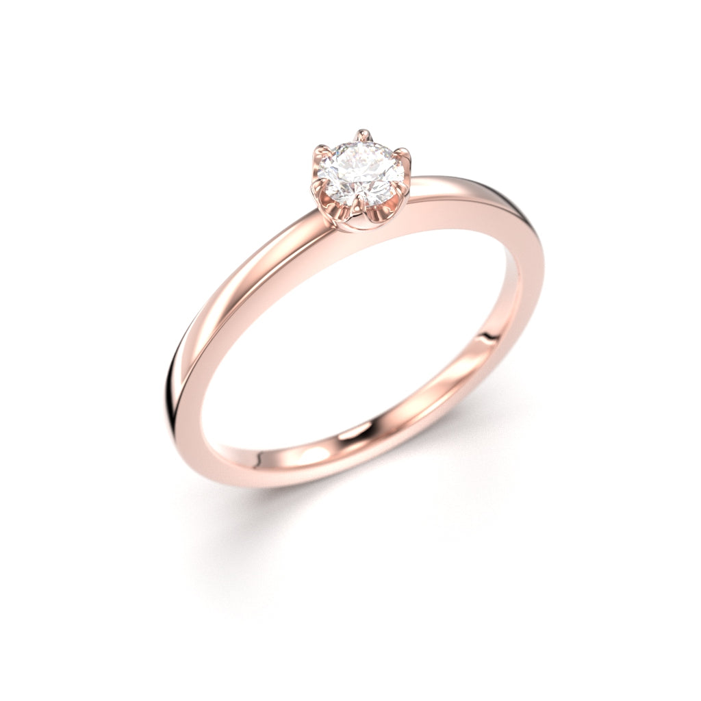 Diamantring Adele 0.30