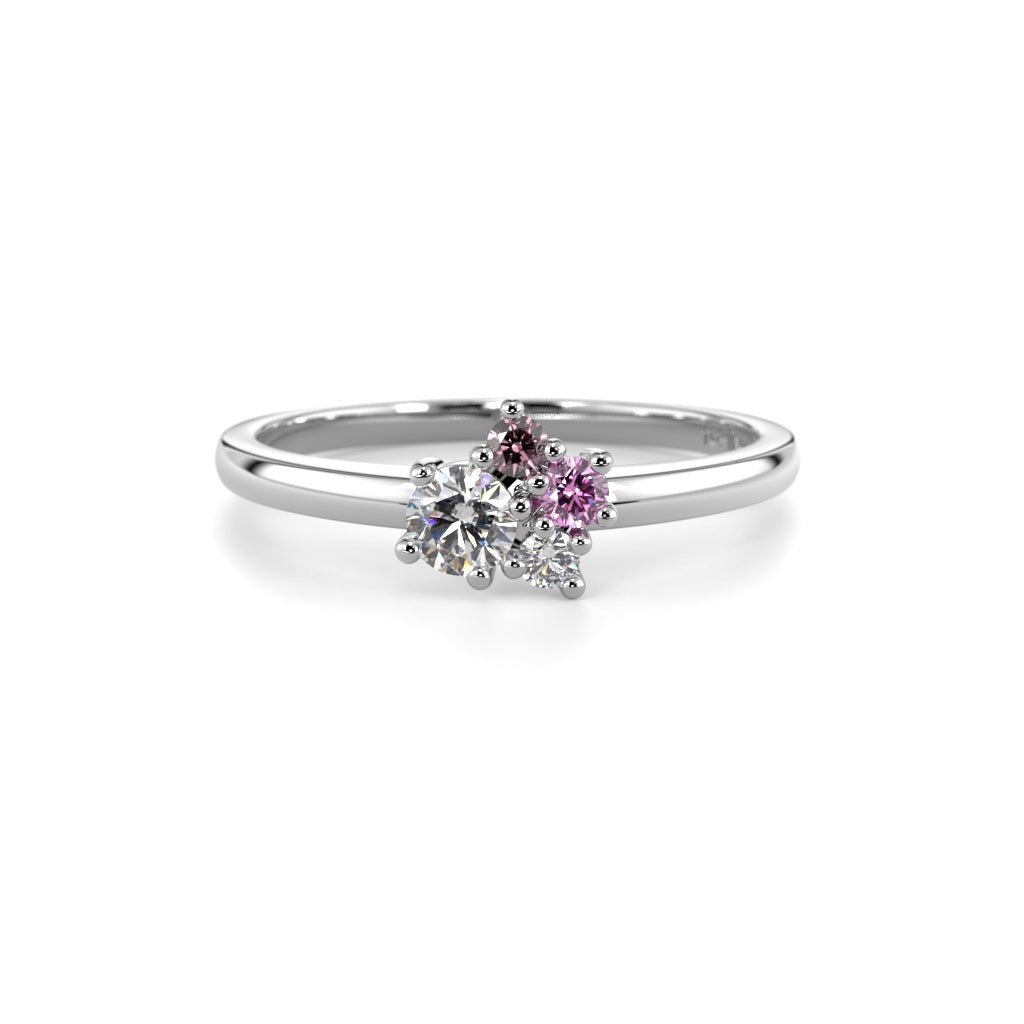 NEW Nadja Bloom Pink 0.17ct