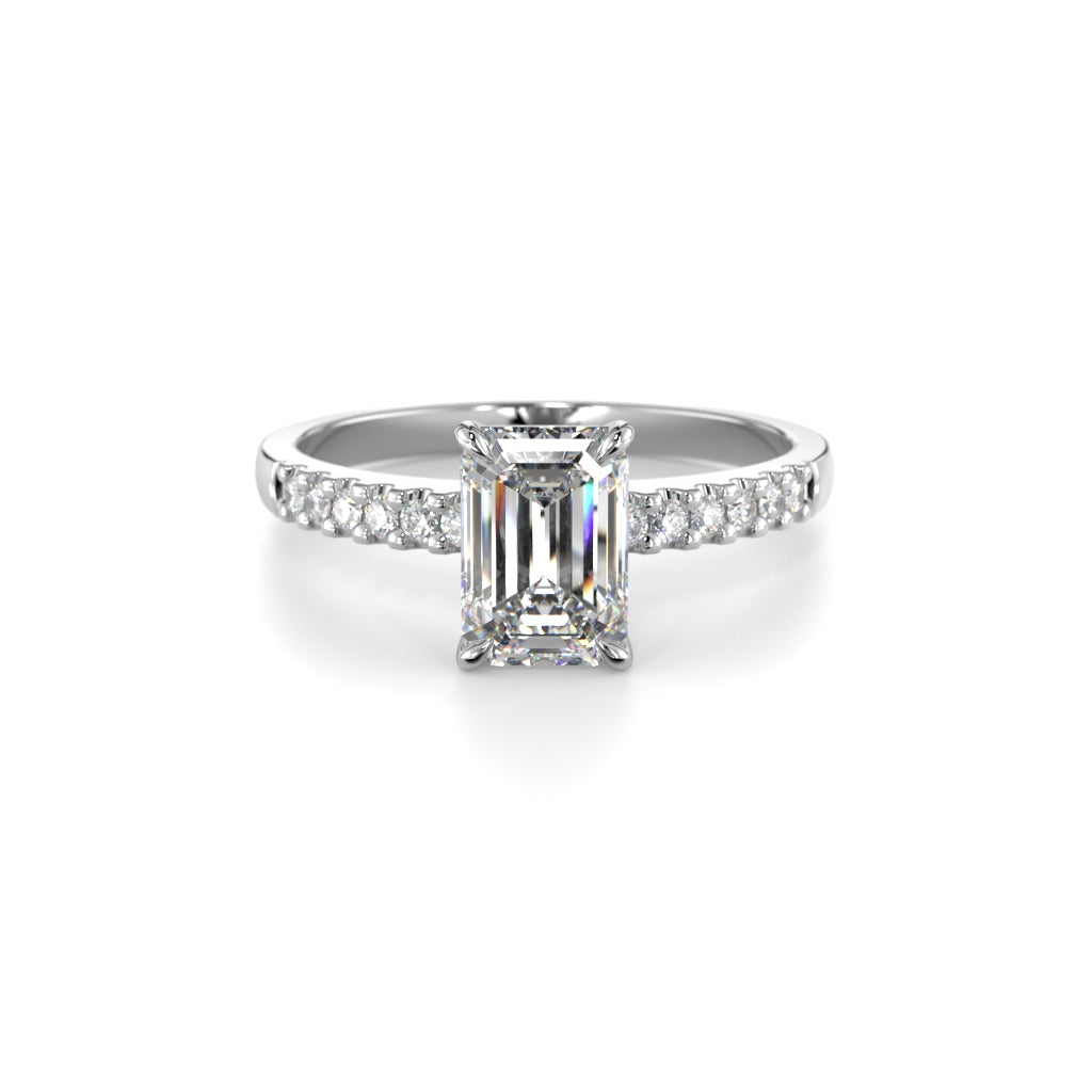 Timanttisormus Serena Side 1,12 ct