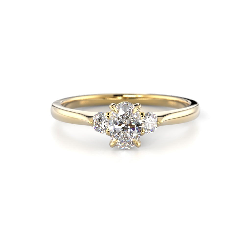 Timanttisormus Megan Oval 0,40 ct