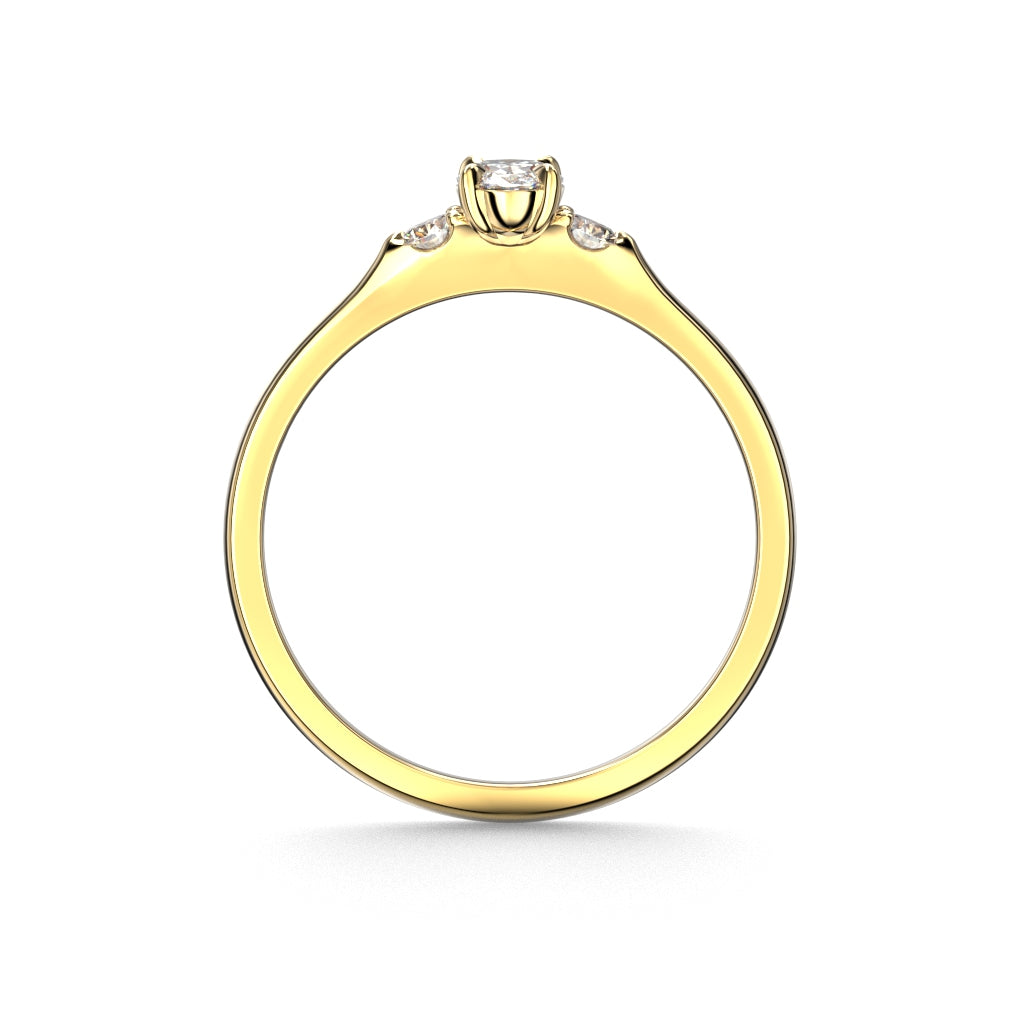 Timanttisormus Megan Oval 0,40 ct