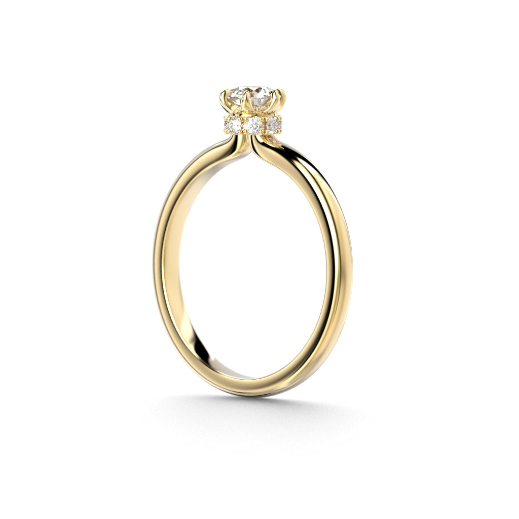 Heidi Hidden Halo 0,38 ct