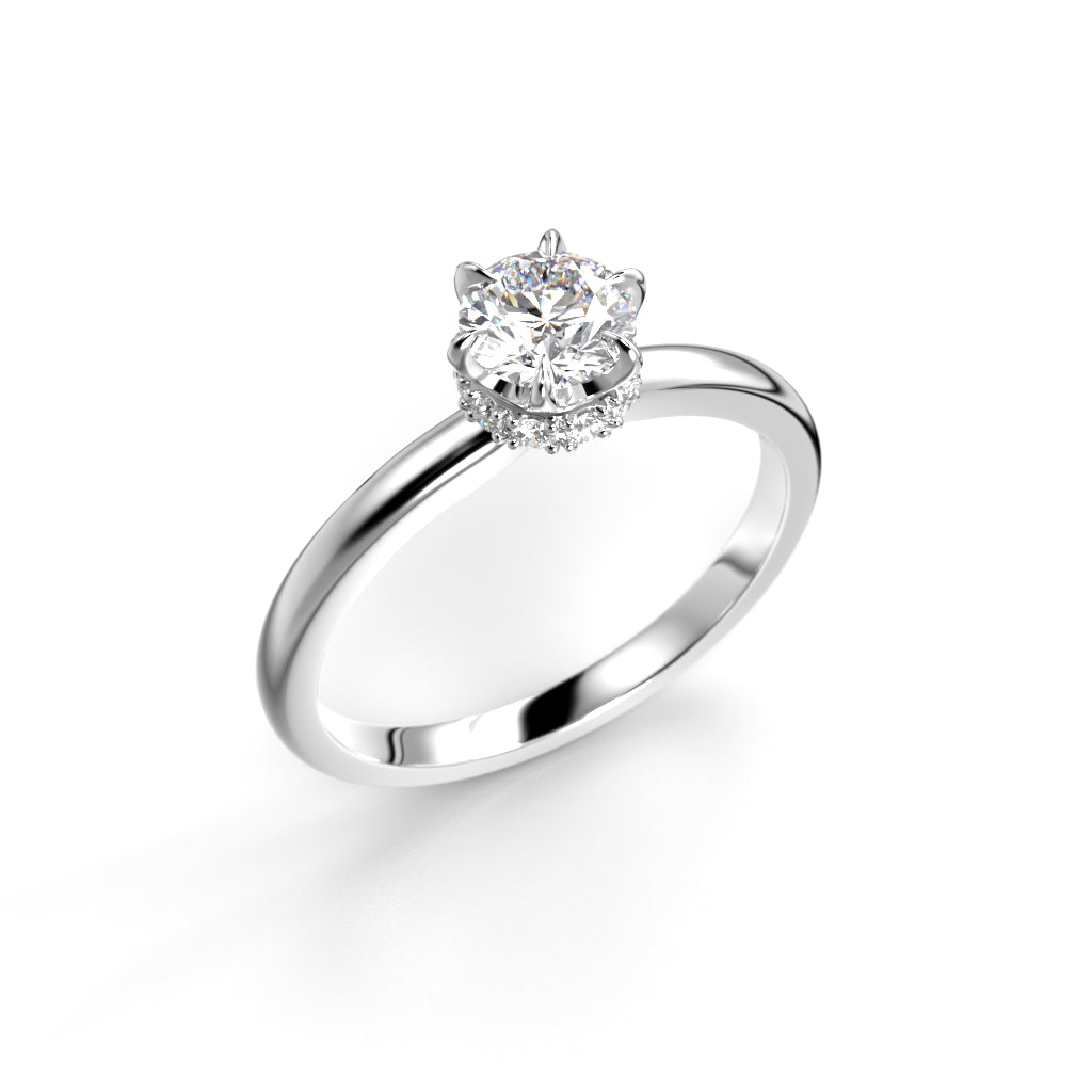 Heidi Hidden Halo 0,60 ct