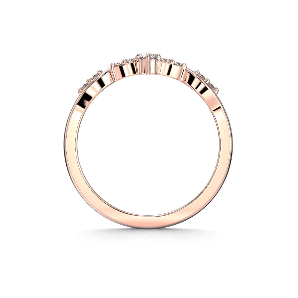 Lilja timanttisormus 0,12 ct