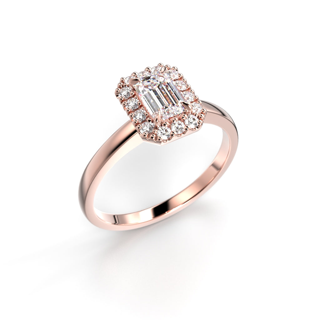 Serena Halo 0,64 ct