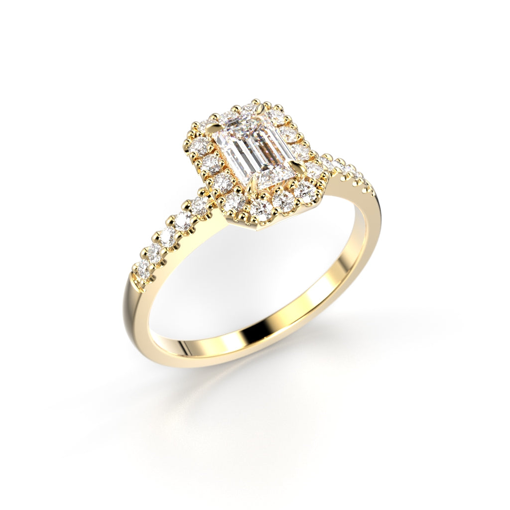 Serena Halo 0,74 ct