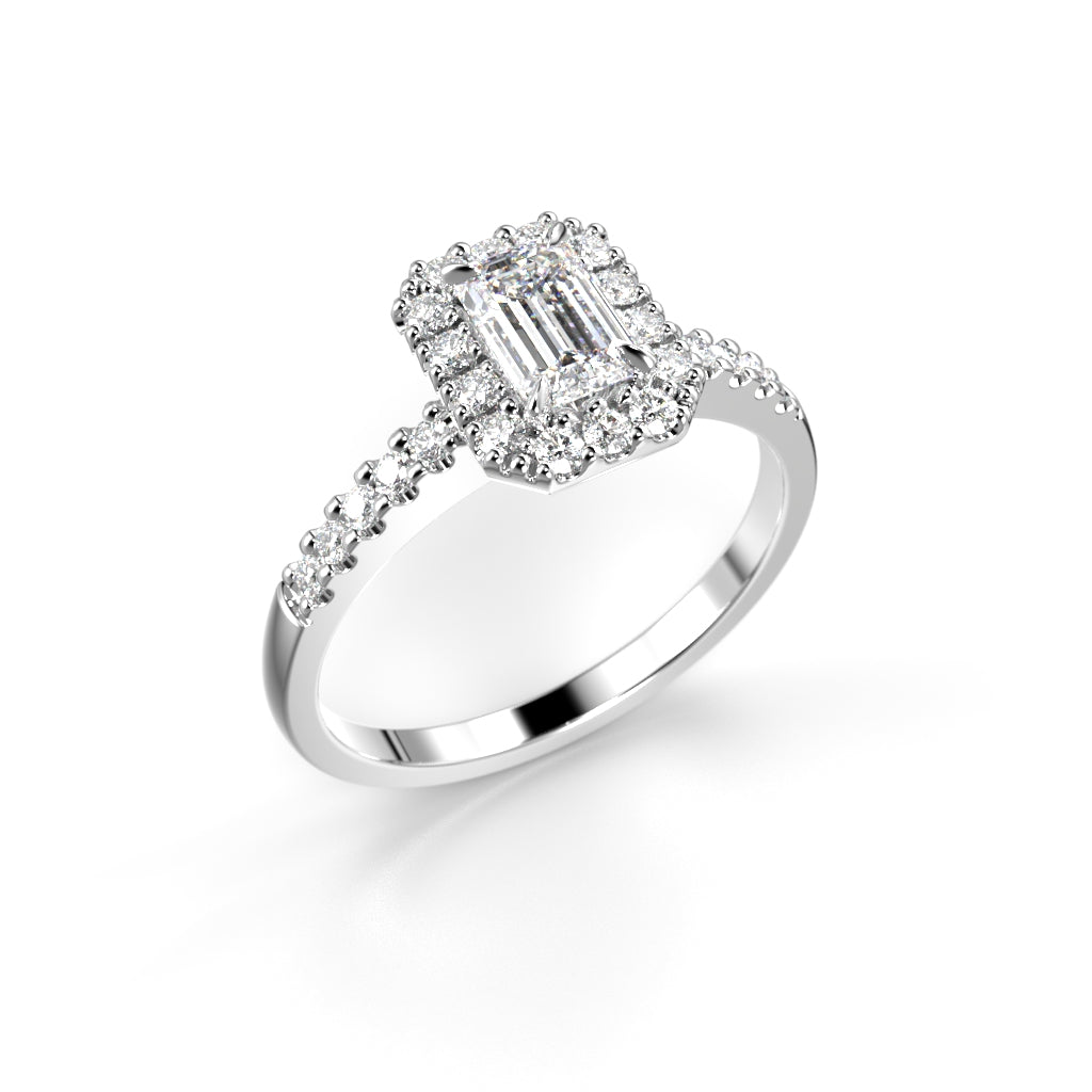 Serena Halo 0,74 ct