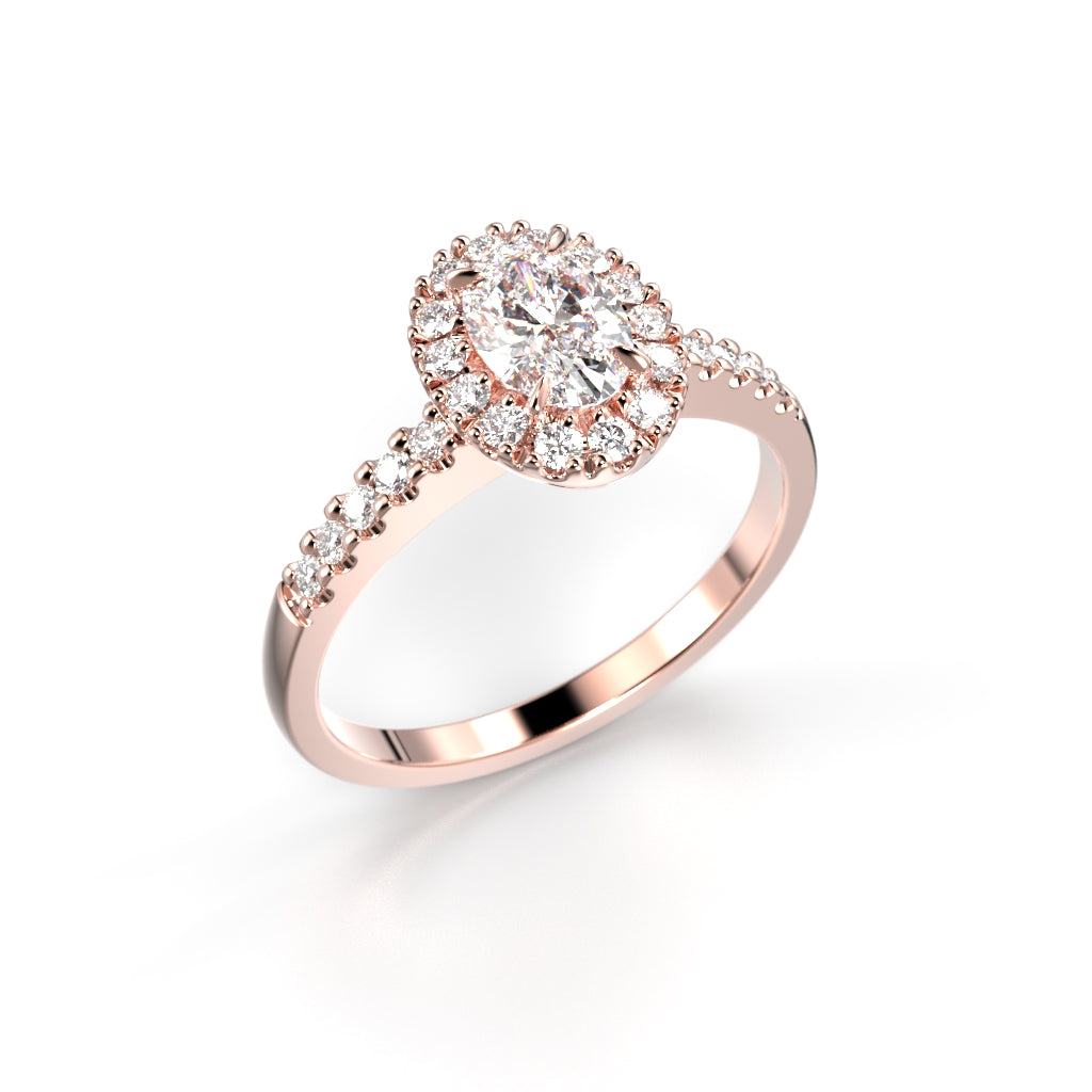 Selena Halo 0,74 ct
