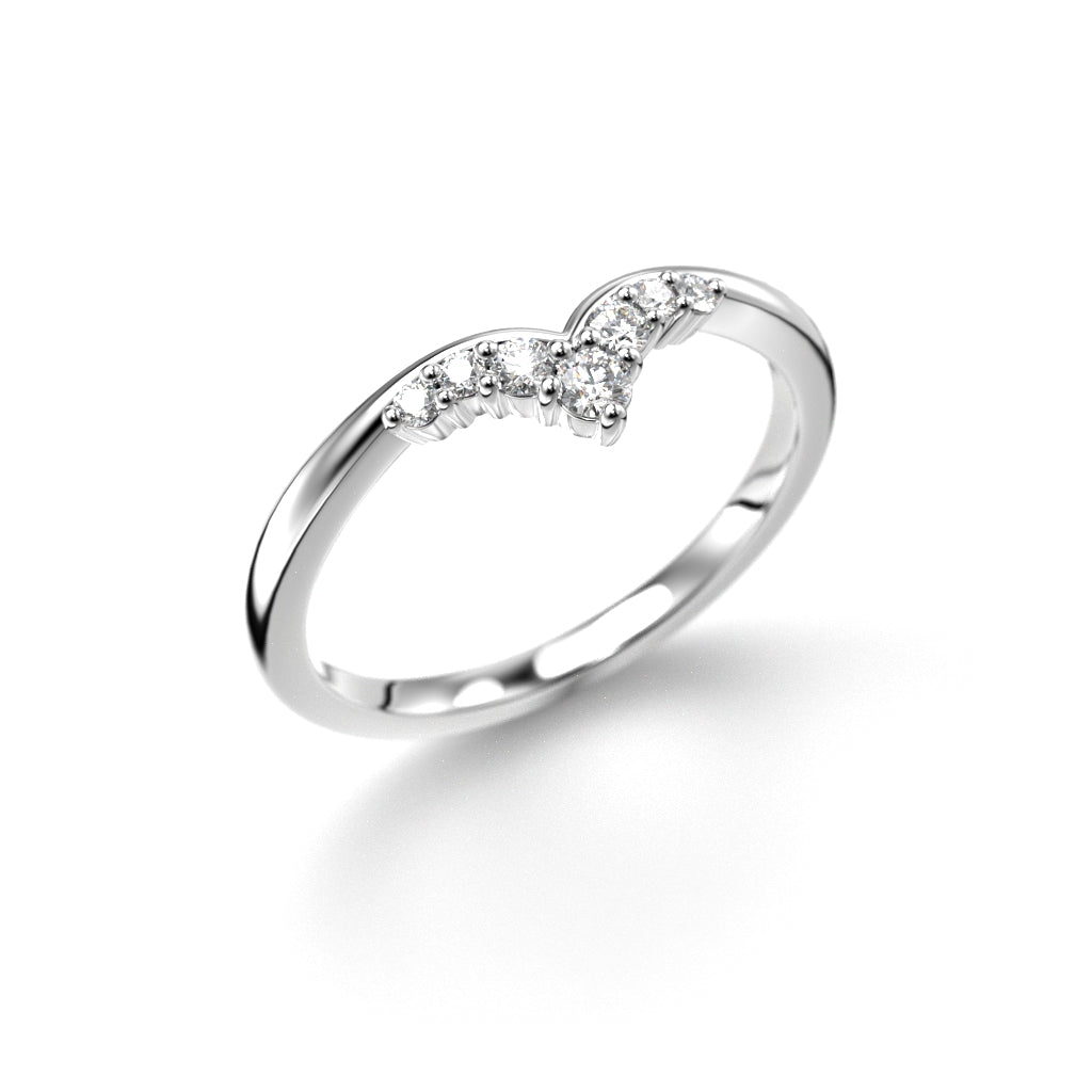 Timanttisormus Lilja Side 0,11 ct