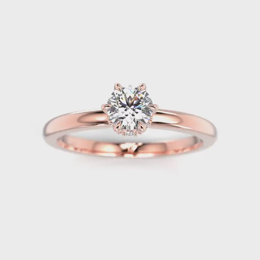 Heidi Hidden Halo 0,38 ct