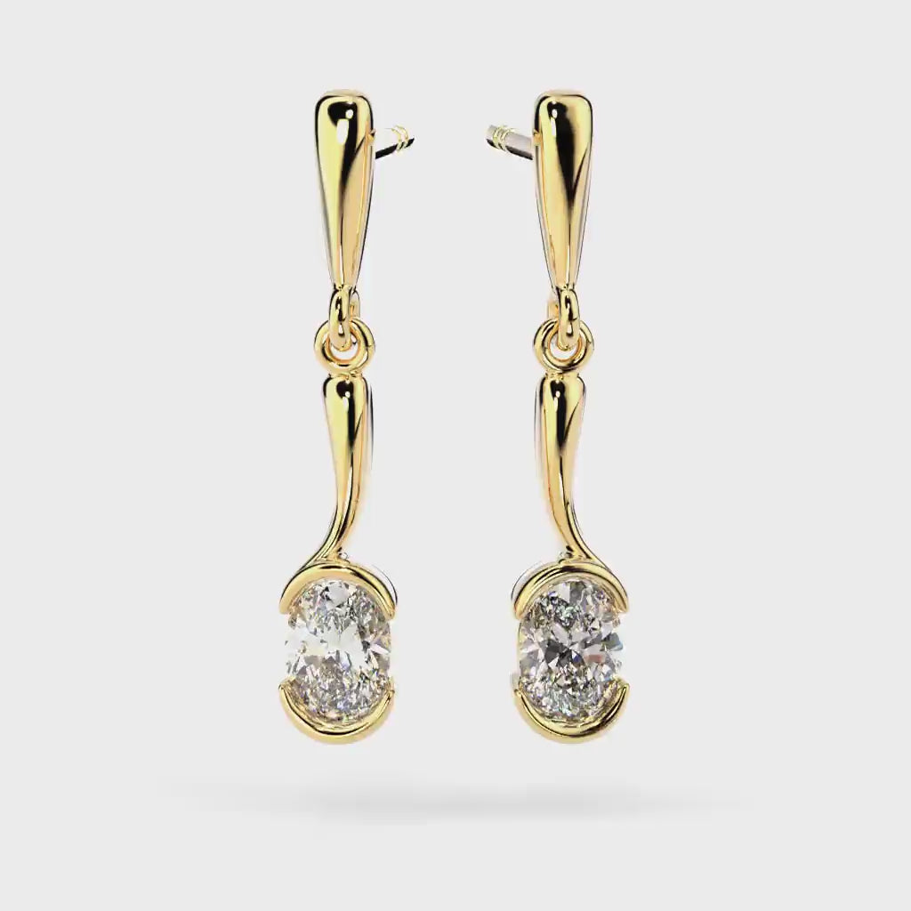 Timanttikorvakoru Auréa 2 x 0,30 ct