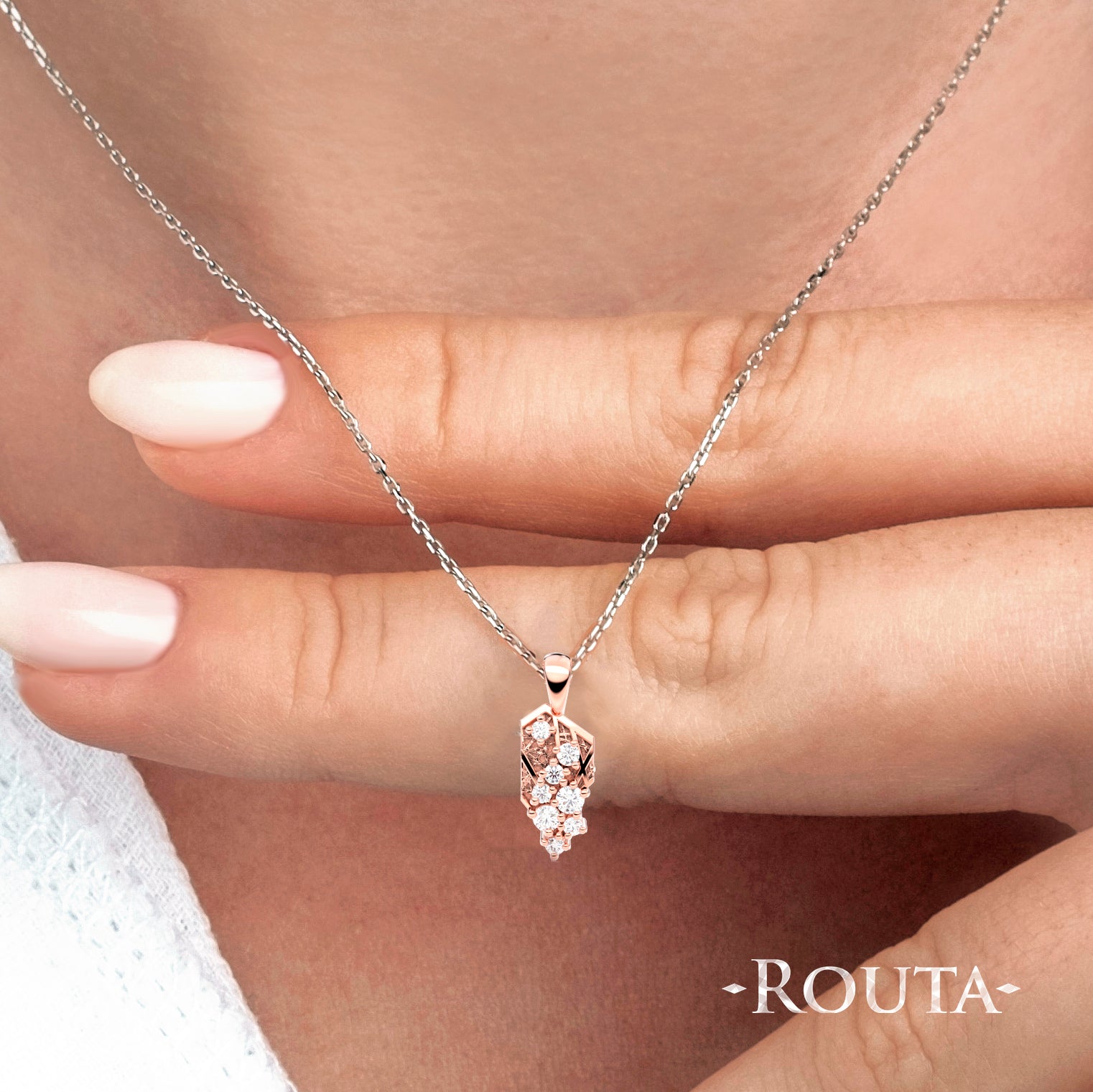 Routa Rakka Diamanthänge 0.11 ct