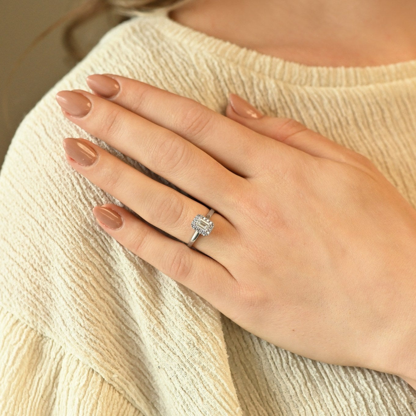 Serena Halo 0,64 ct