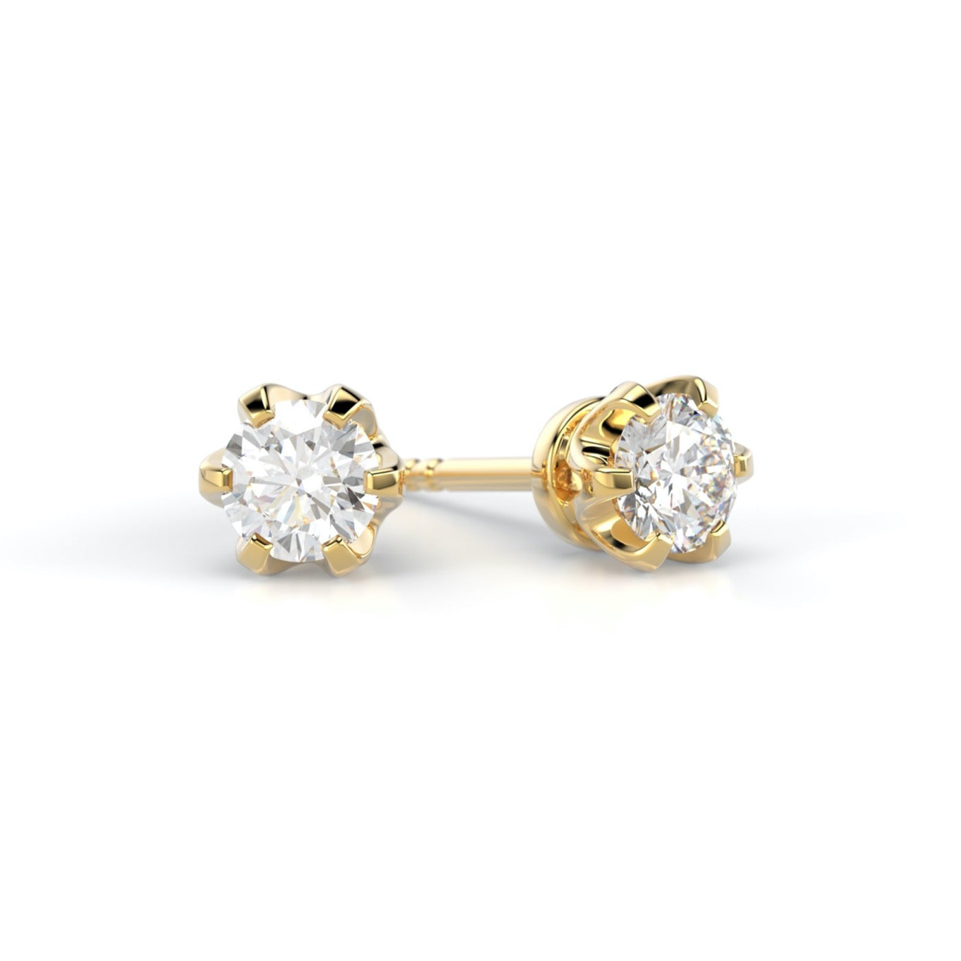 Classic Timanttikorvakorut 2x0,20 ct Festive sormus