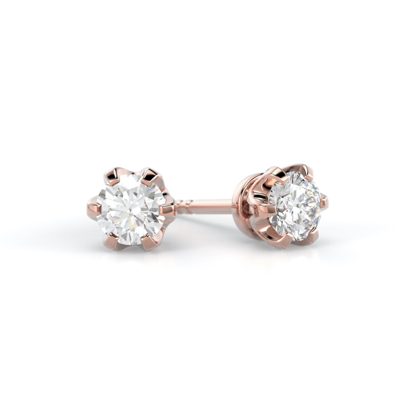 Classic Timanttikorvakorut 2x0,20 ct Festive sormus