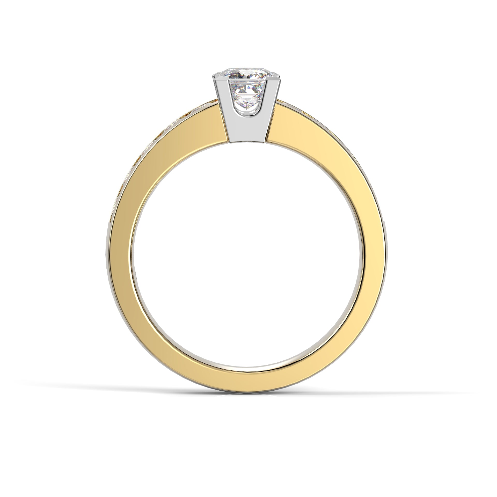 Timanttisormus Wanajatar Princess 0,90 ct Festive sormus