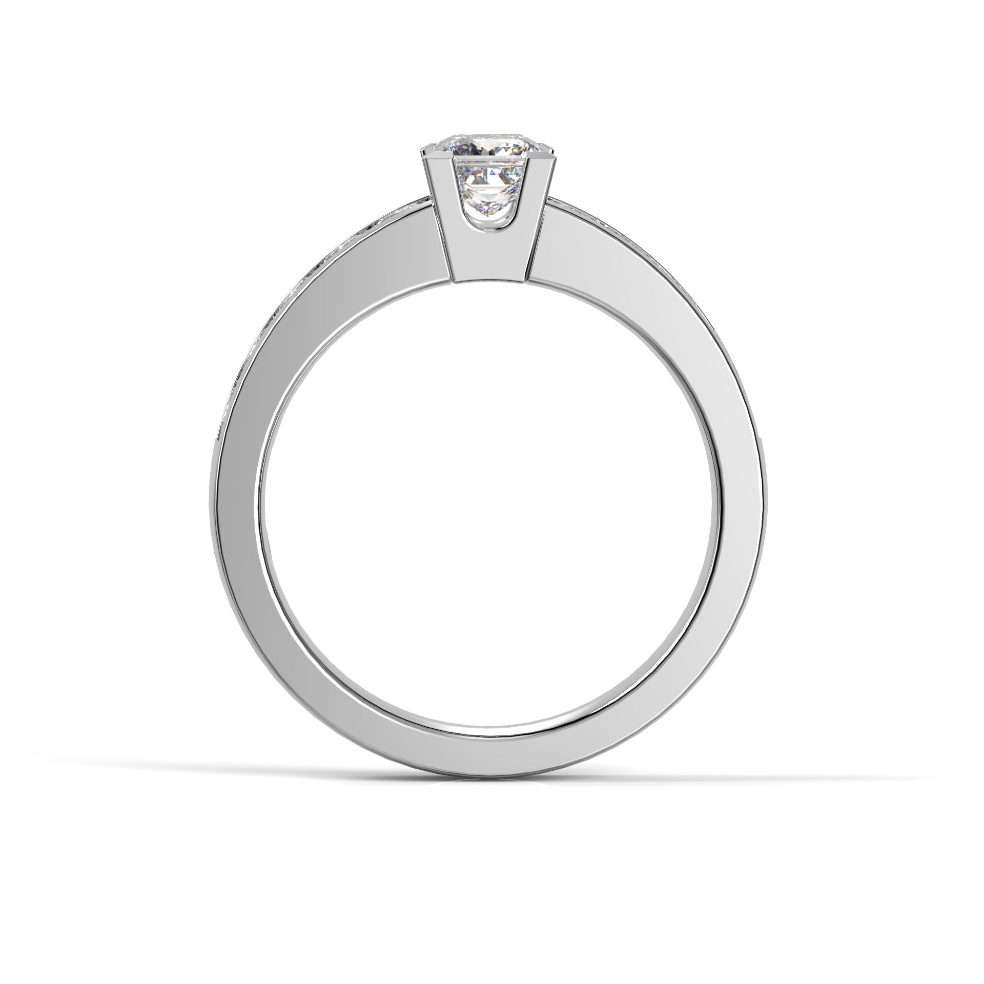 Timanttisormus Wanajatar Princess 0,90 ct Festive sormus