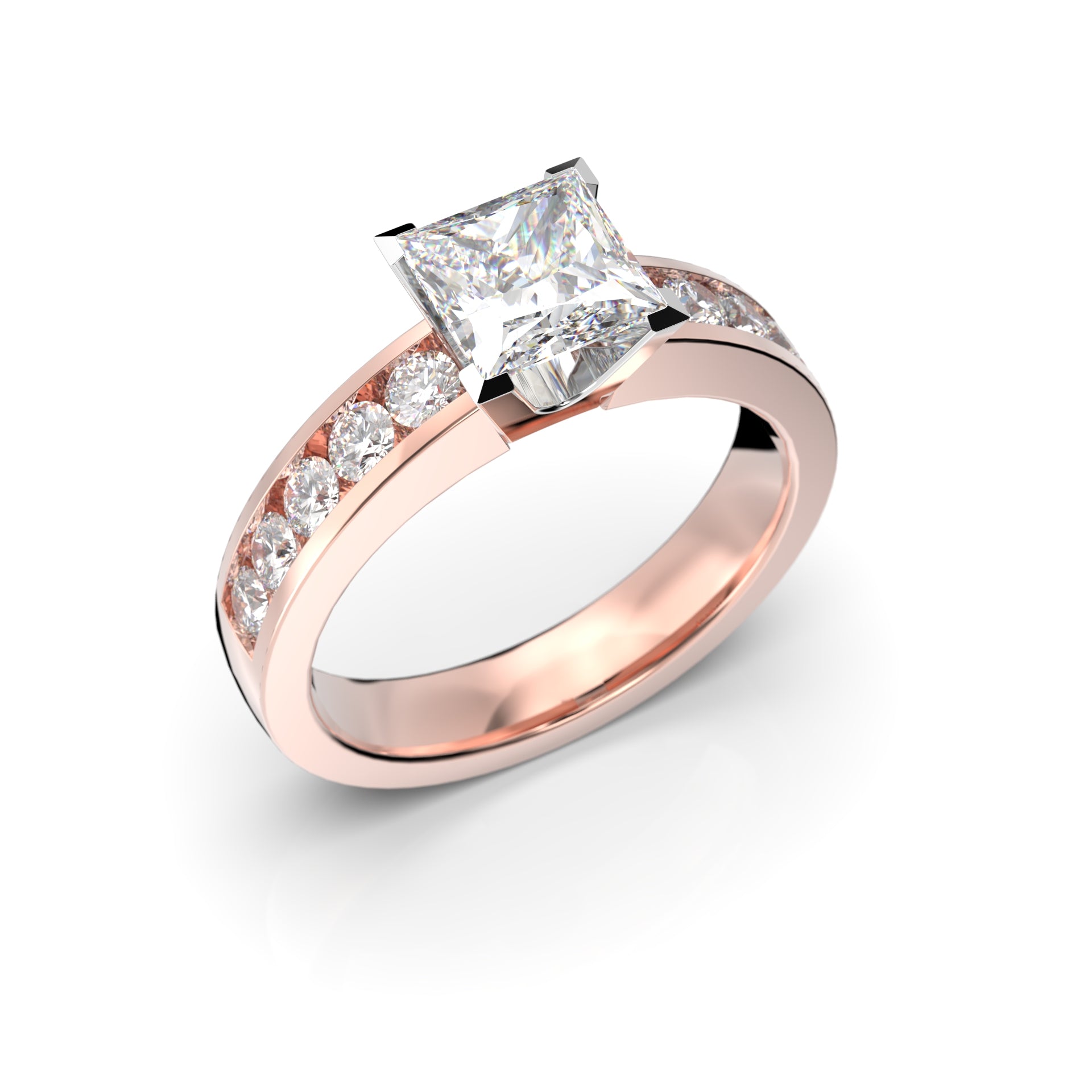 Timanttisormus Wanajatar Princess 1,50 ct Festive sormus