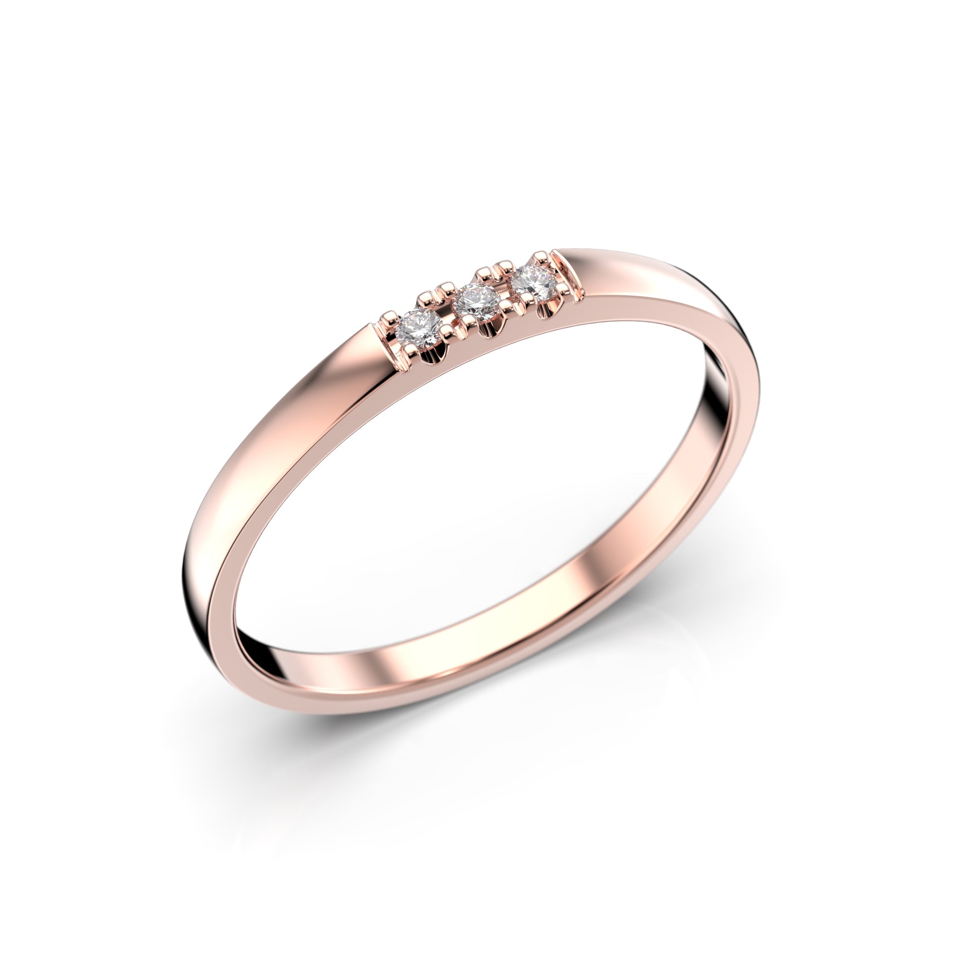 Timanttisormus Victoria 0,03 ct Festive sormus