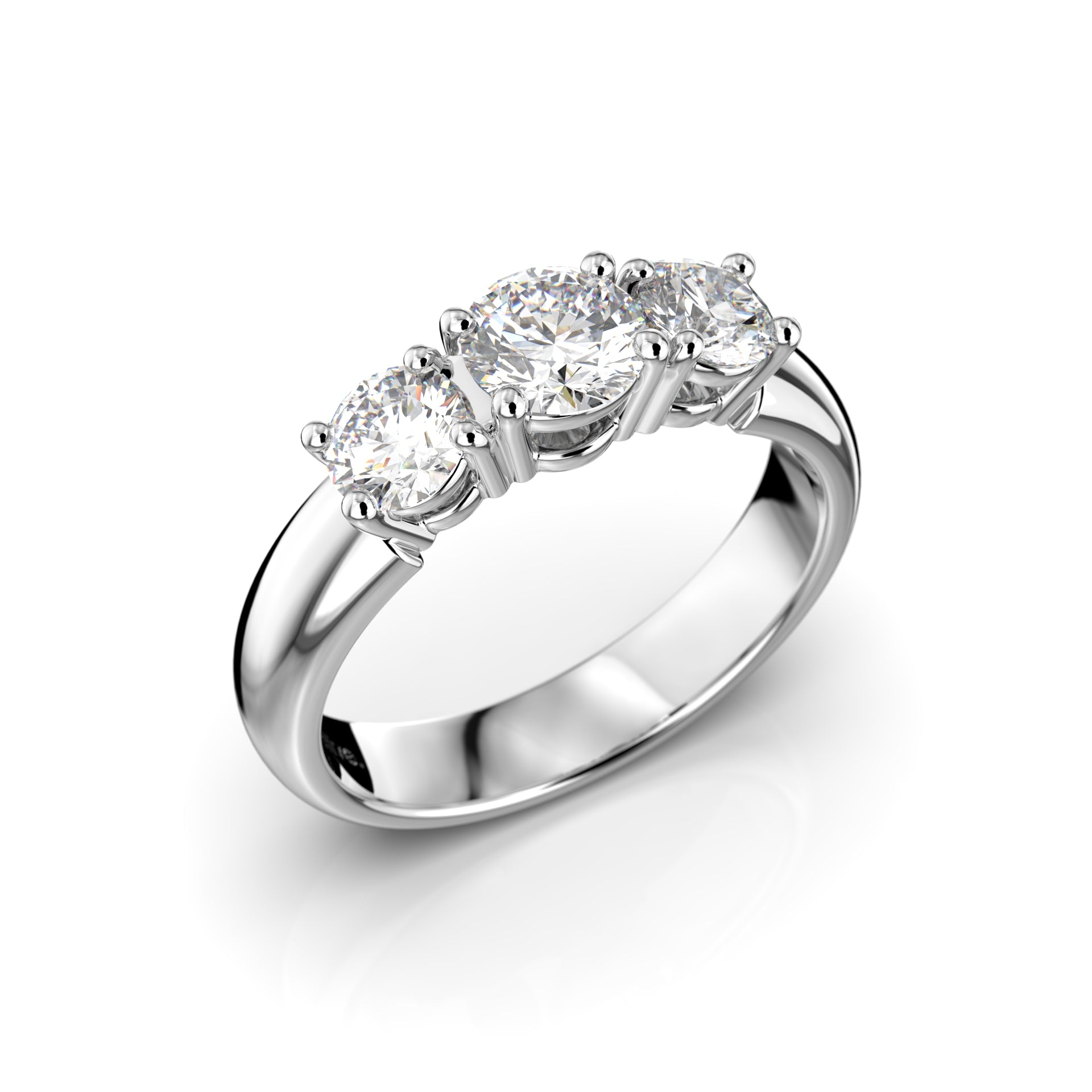 Timanttisormus Trilogy Trend 0,60 ct Festive sormus