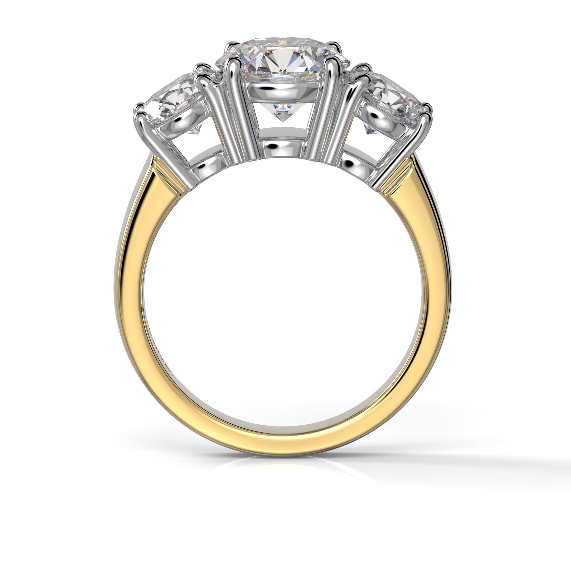 Timanttisormus Trilogy Trend 3,40 ct Festive sormus