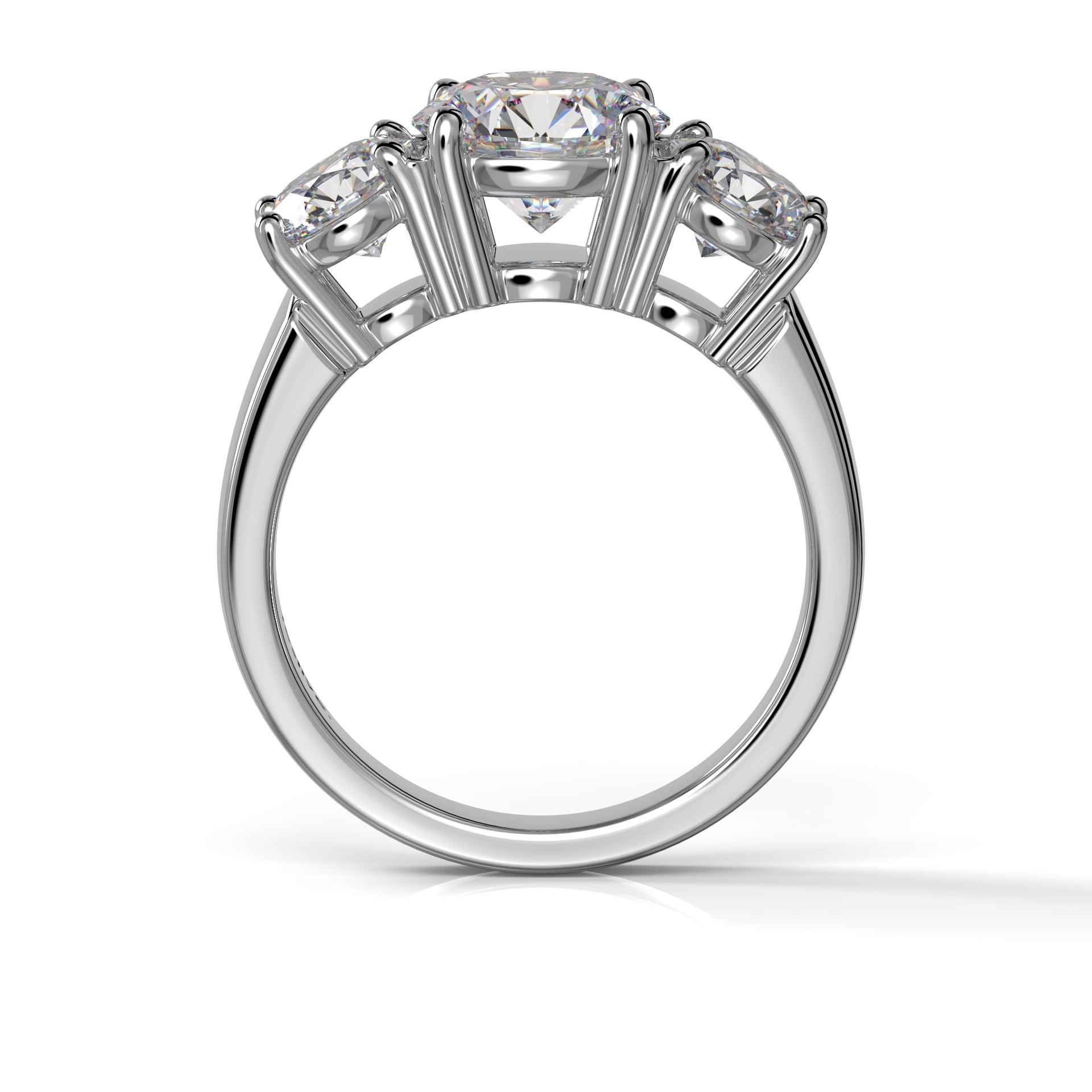 Timanttisormus Trilogy Trend 3,40 ct Festive sormus