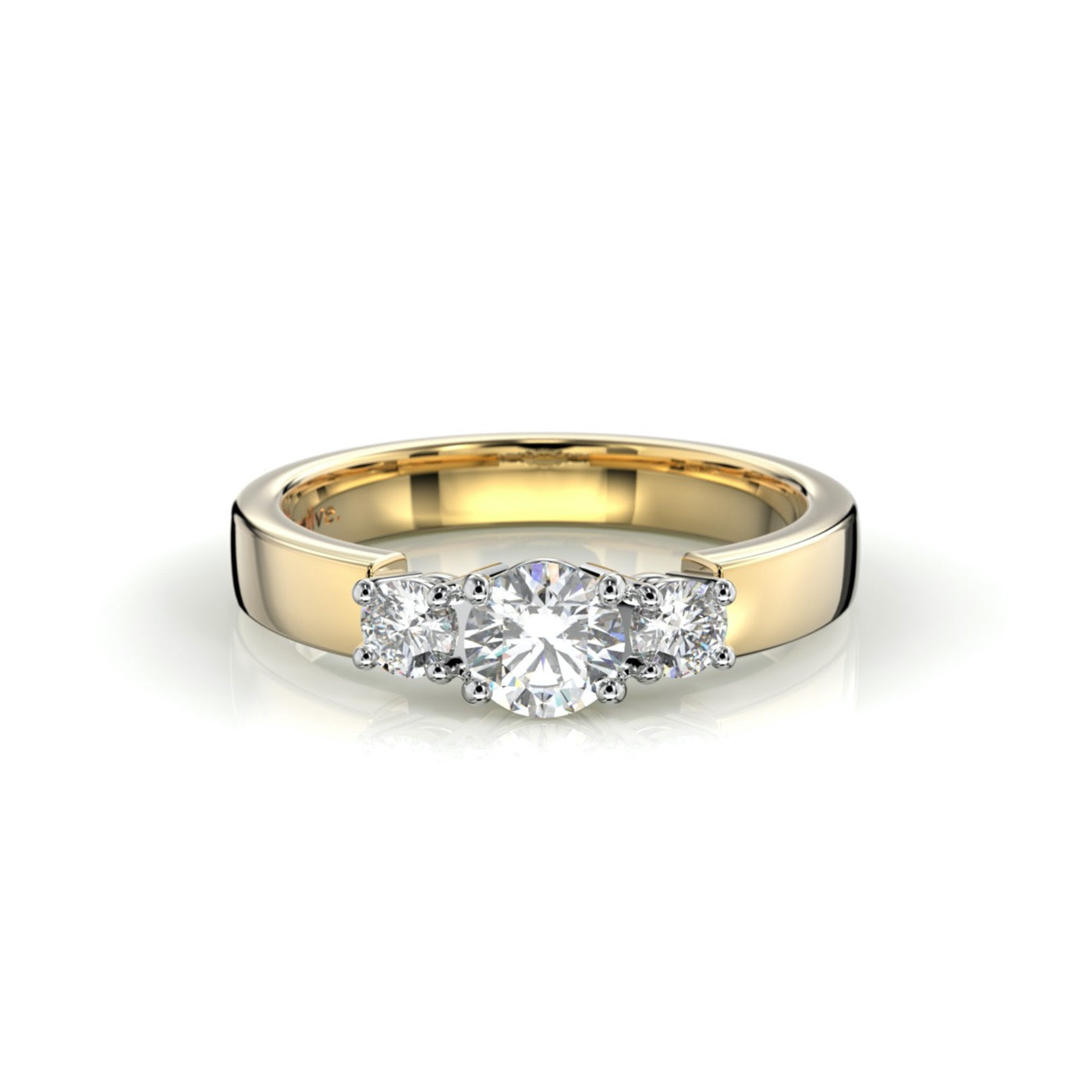 Timanttisormus Trilogy Trend 0,60 ct Festive sormus