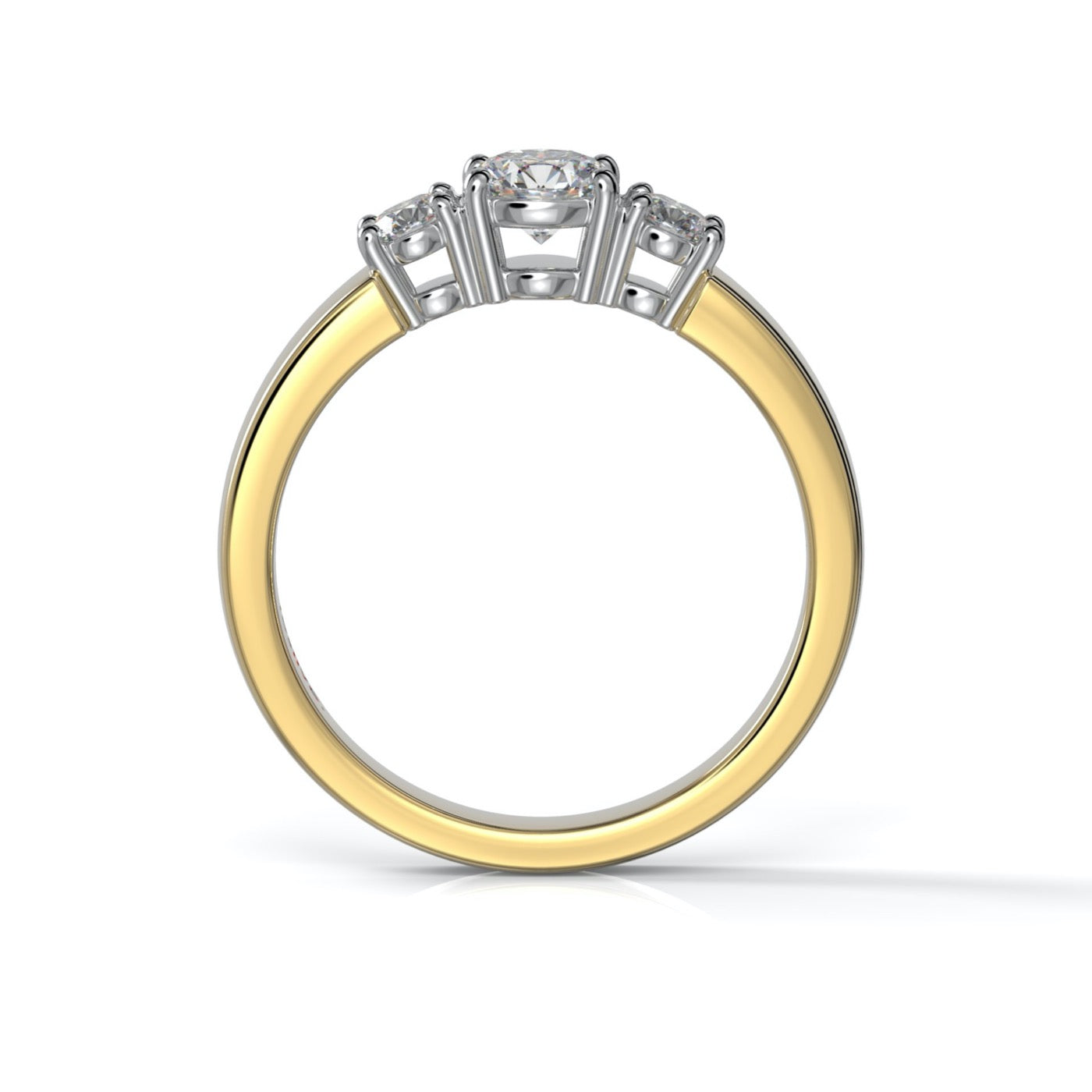 Timanttisormus Trilogy Trend 0,60 ct Festive sormus