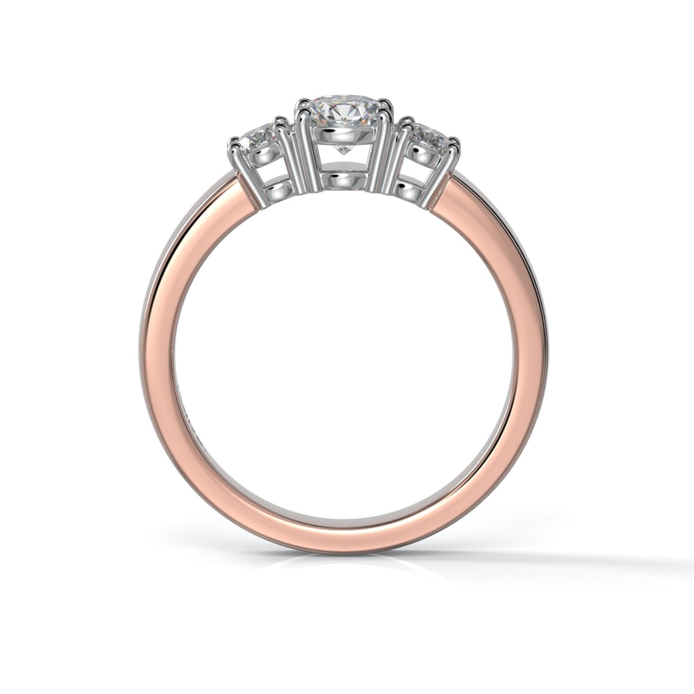 Timanttisormus Trilogy Trend 0,60 ct Festive sormus