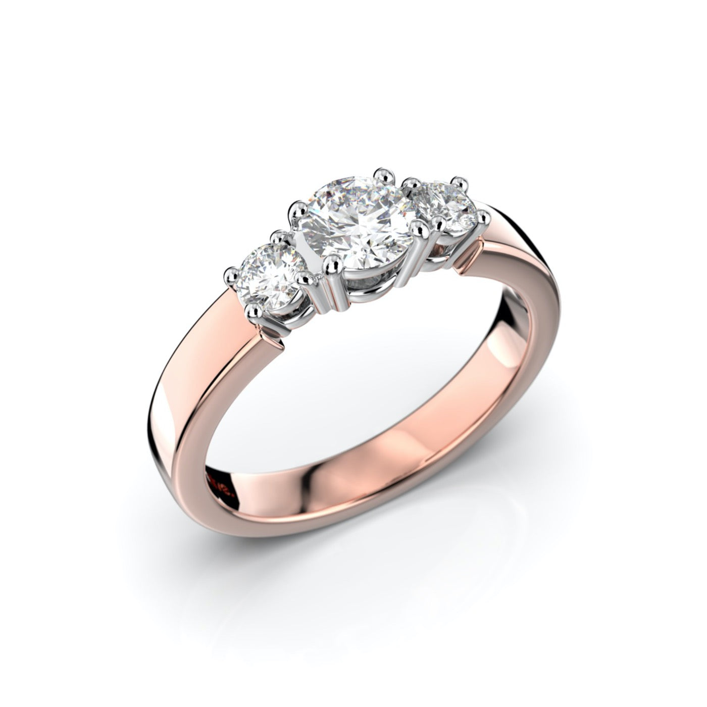 Timanttisormus Trilogy Trend 0,60 ct Festive sormus