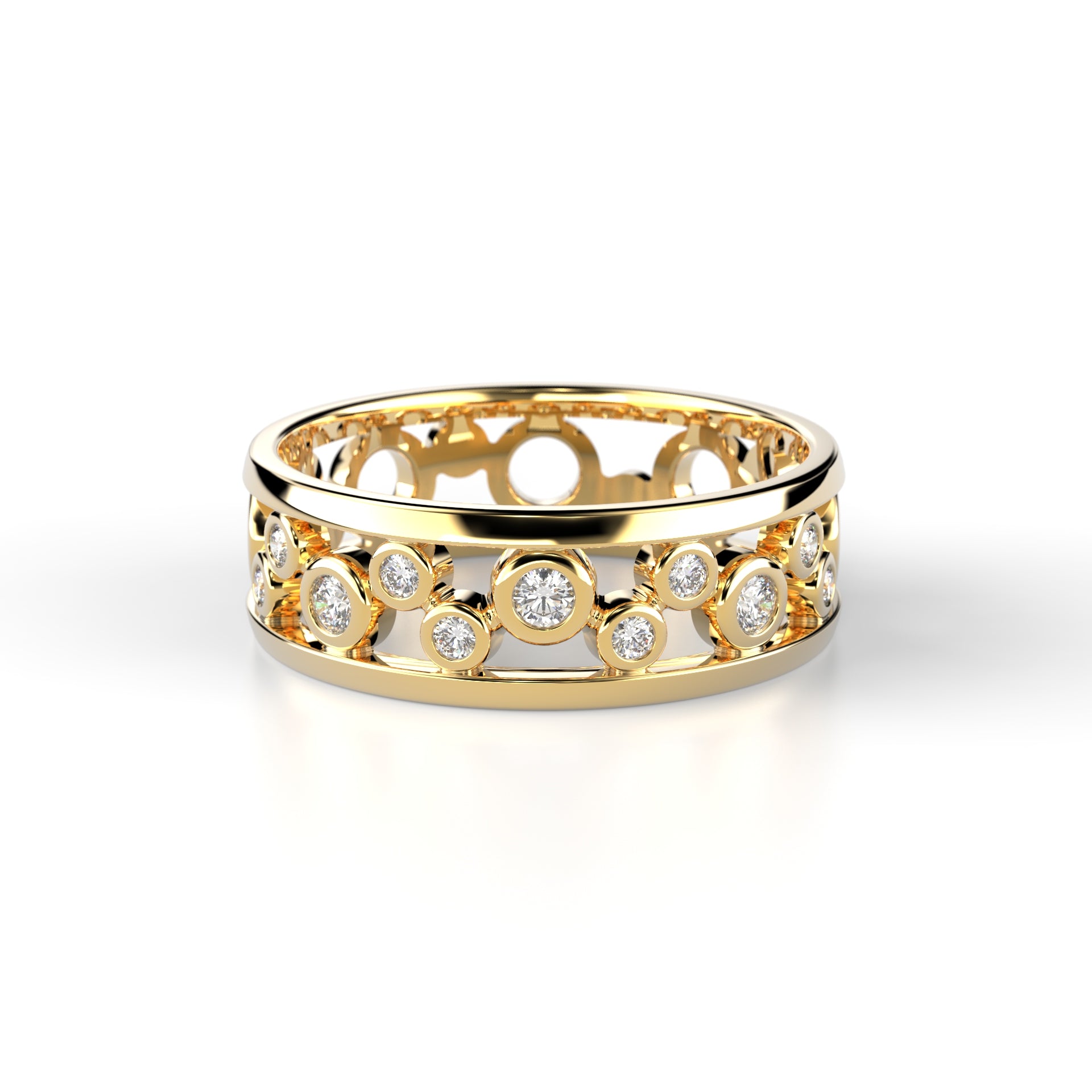 Timanttisormus Circular Festive sormus