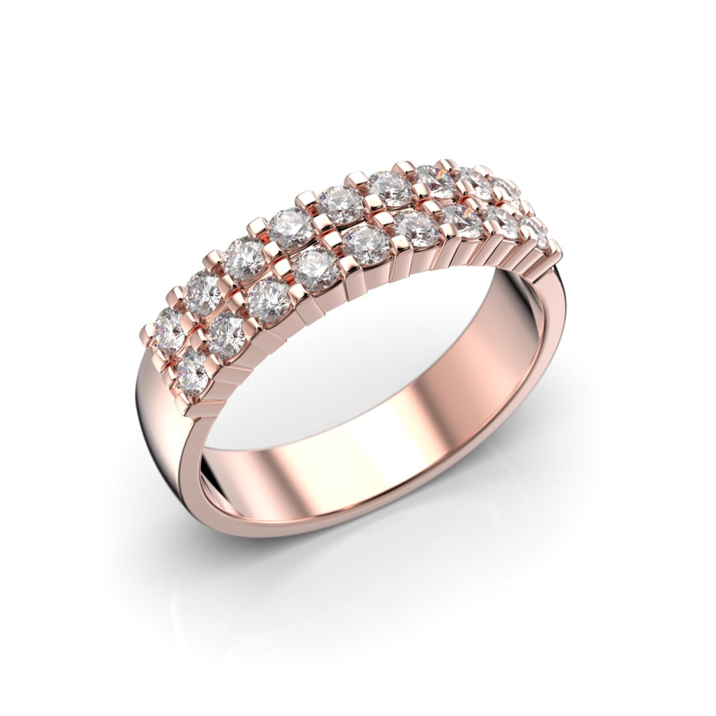 Timanttisormus Sophia Double 0,54 ct Festive sormus