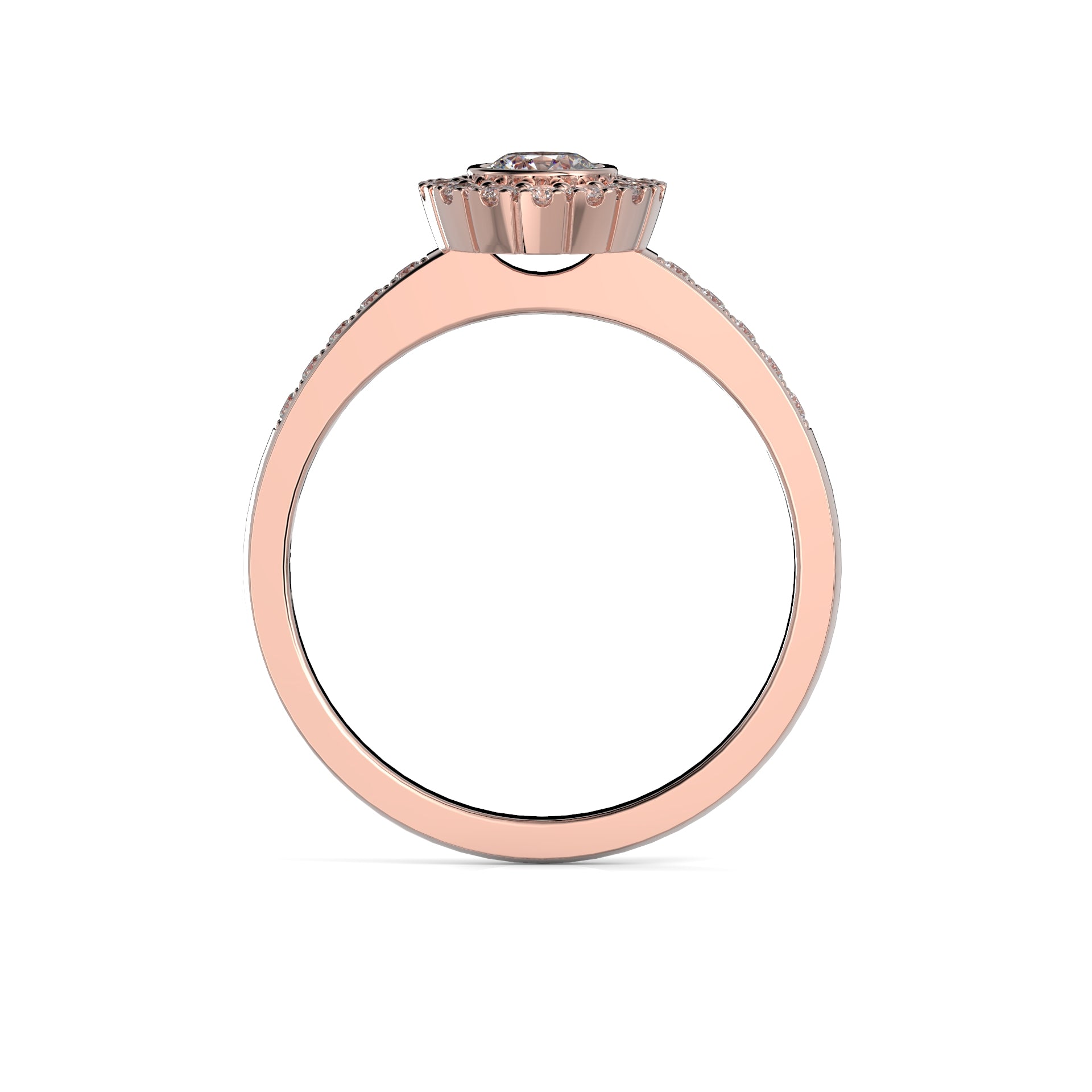 Timanttisormus Amelie 0,50 ct Festive sormus