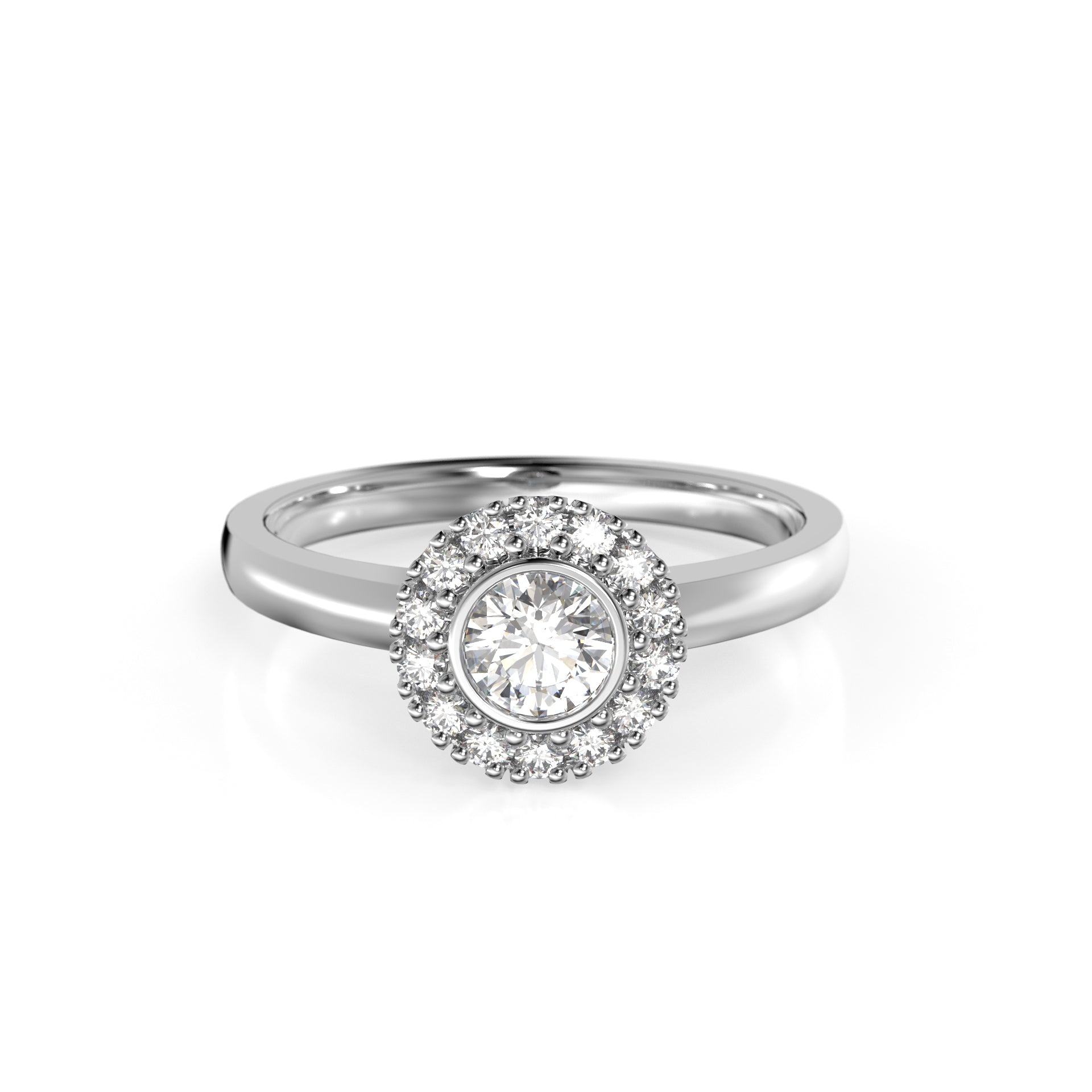 Timanttisormus Amelie 0,39 ct Festive sormus