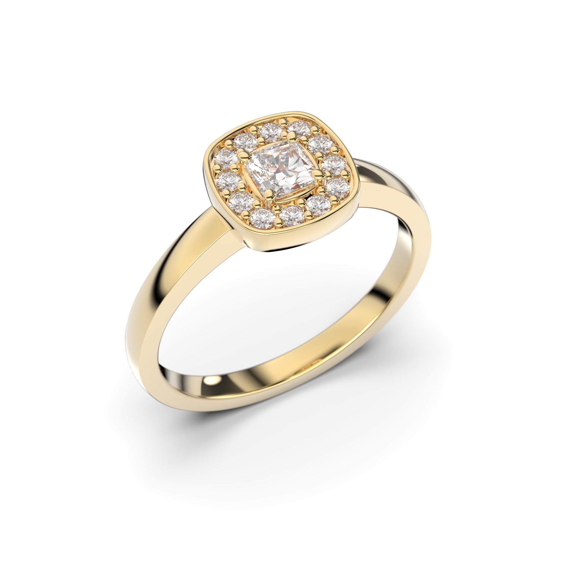 Timanttisormus Alicia 0,33 ct Festive sormus