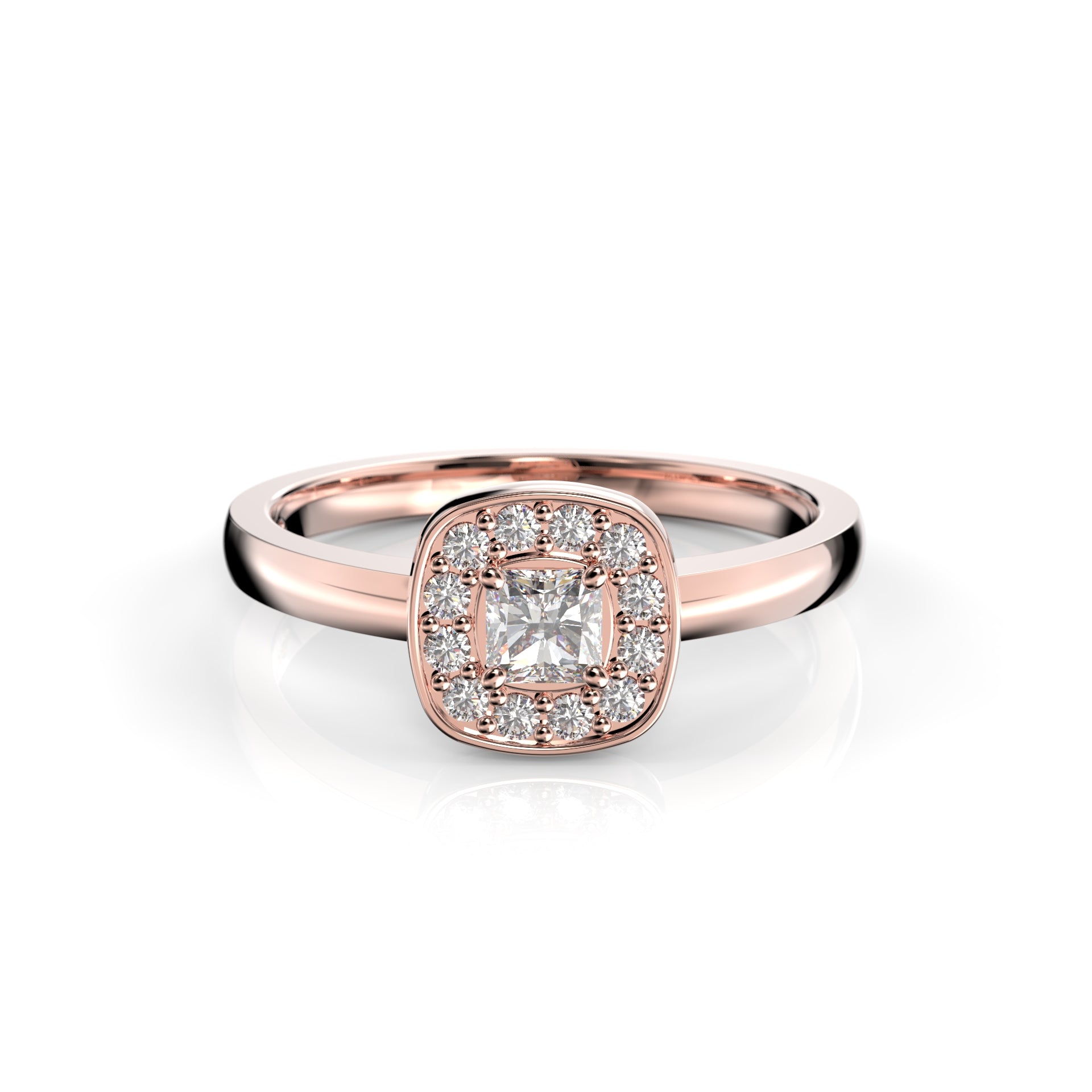 Timanttisormus Alicia 0,33 ct Festive sormus