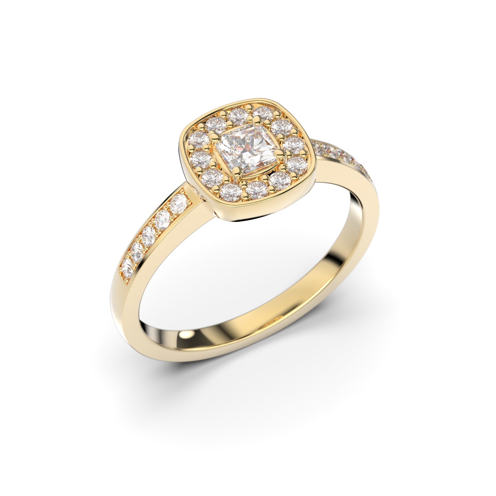 Timanttisormus Alicia 0,43 ct Festive sormus