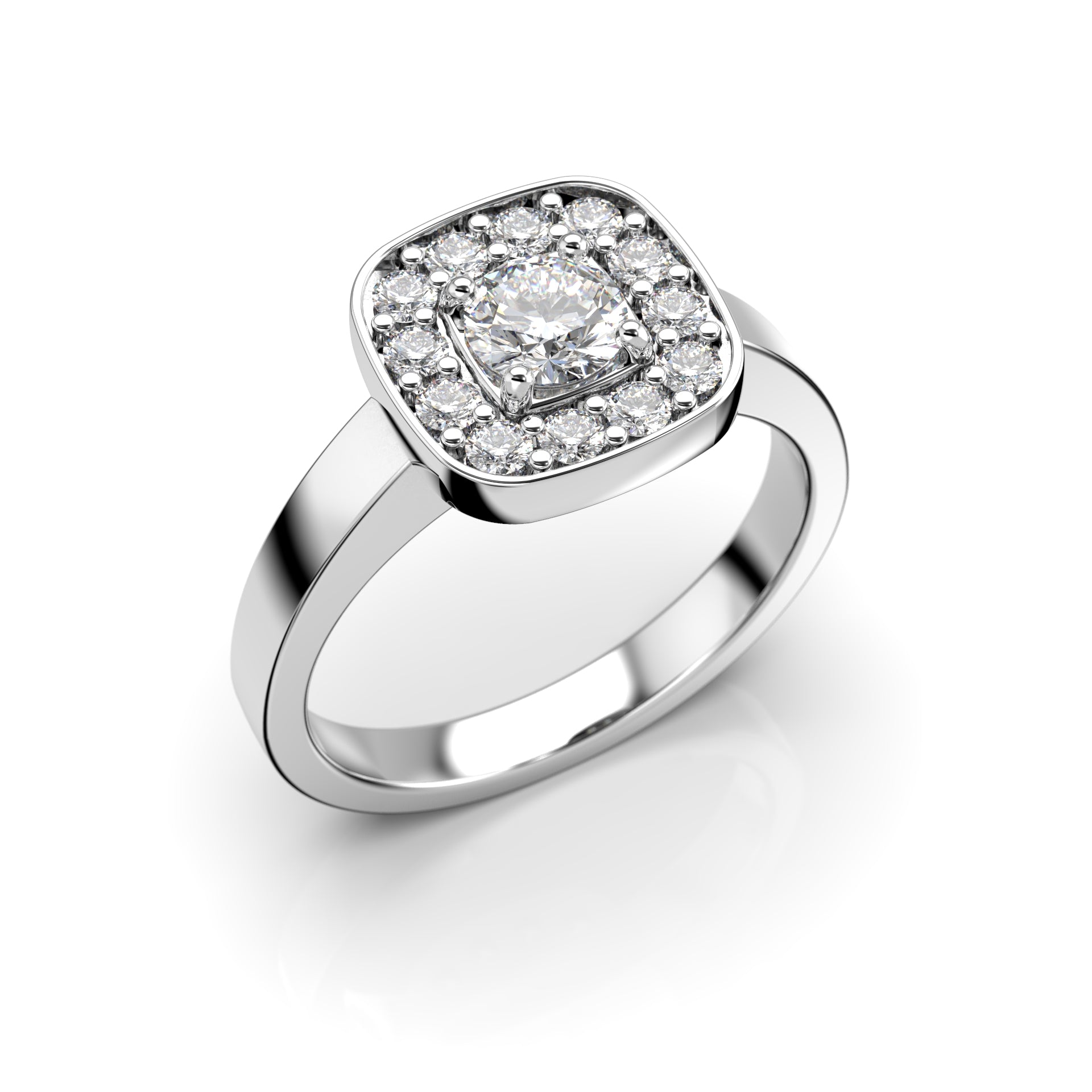 Timanttisormus Jane 0,70 ct Festive sormus