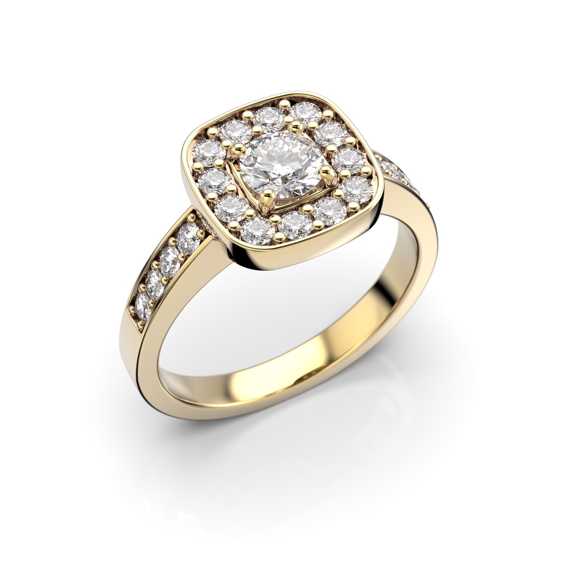 Timanttisormus Jane 0,70 ct Festive sormus