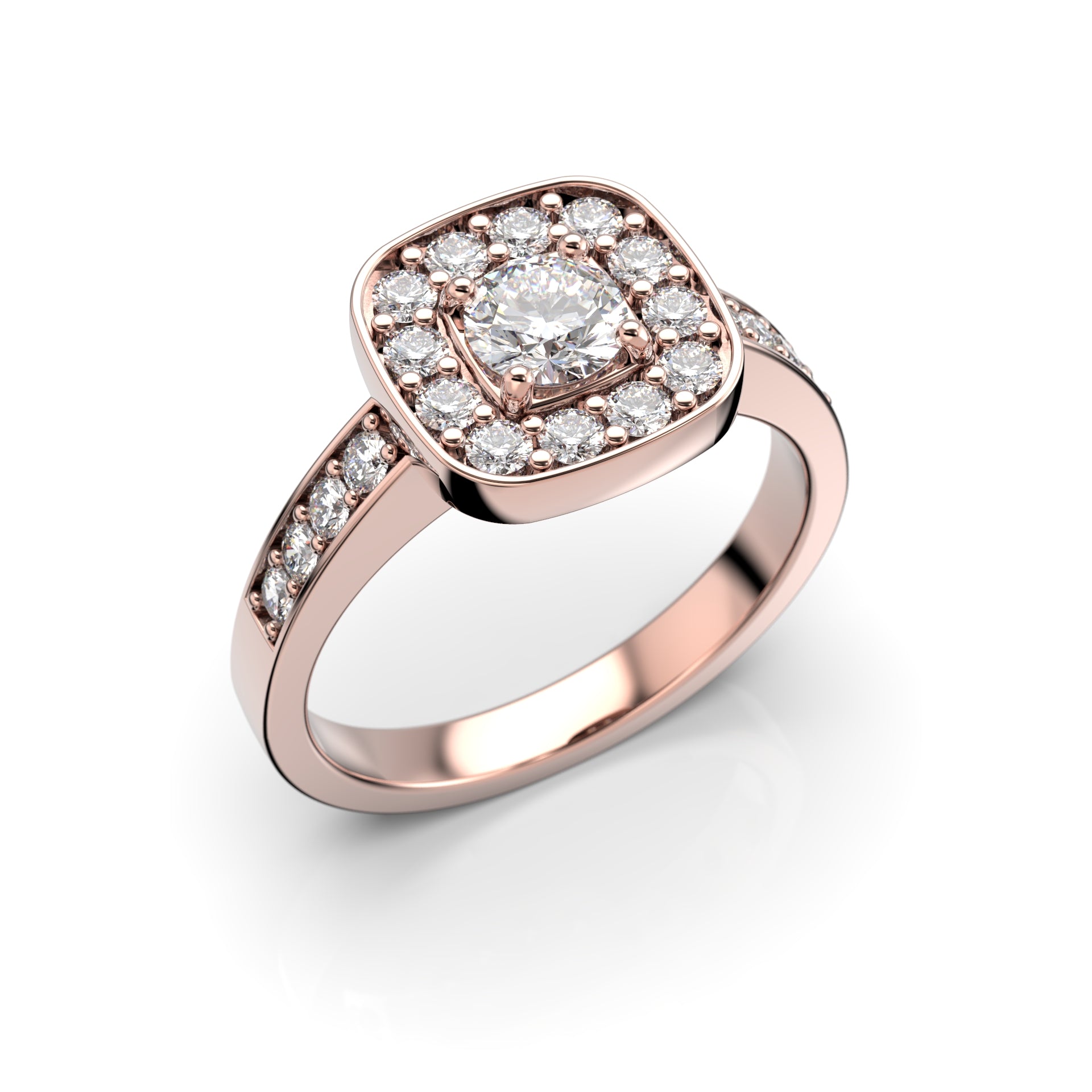 Timanttisormus Jane 0,70 ct Festive sormus