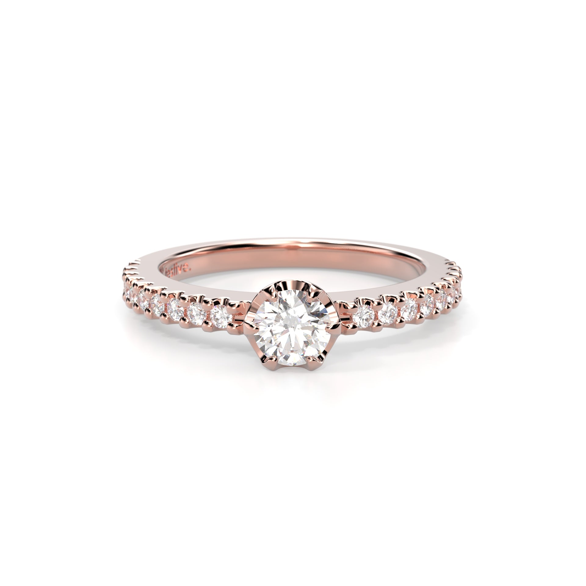 Timanttisormus Juliette 0,48 ct Festive sormus